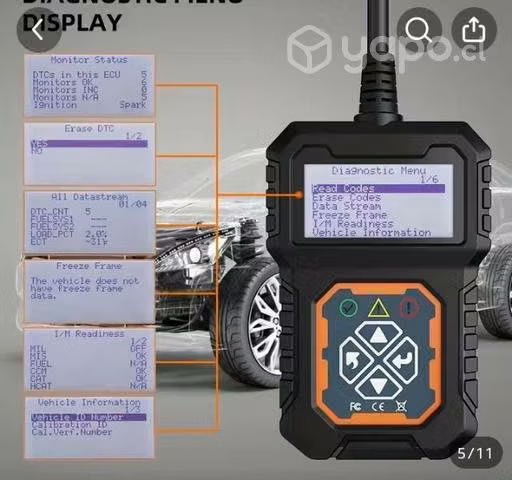Escaner para vehiculos