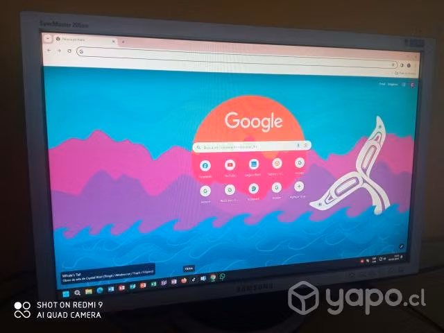 Monitor de computador SAMSUNG SyncMaster 20"
