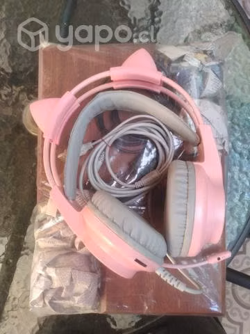 Parlantes genius y audifono Gamer - Imagen 4