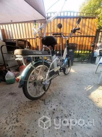 Bici electrica con alarma cargador y dos llaves de