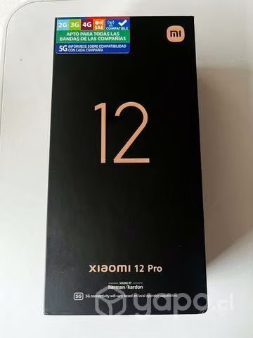 Xiaomi 12 pro, 256gb, negro