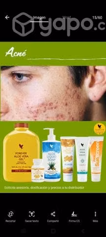 Aloe vera, productos naturales