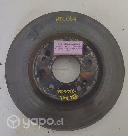 Disco Freno Del Der (HTC067) Hyundai Tucson 2020