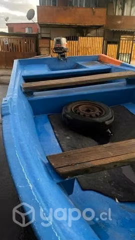 Bote + Motor + Carro arrastre