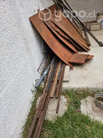 restos de fierro dulce y perfiles