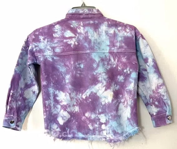 Chaqueta Marca Boulevard Talla 6/8 Años Violeta