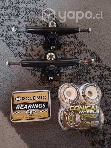 Skate Accesorios (Polemic) Conjunto