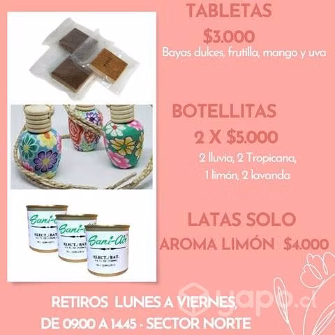 Aromas para retirar