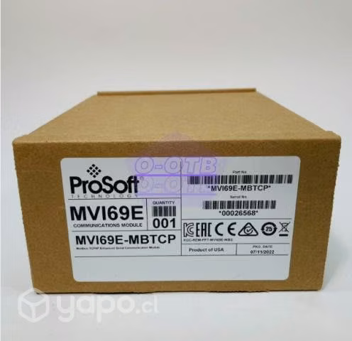 Modulo Modbus TCP mvi69-mbtcp