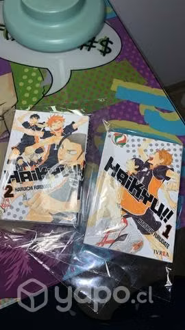 Manga Haikyuu Nuevos Tomo 1 y 2