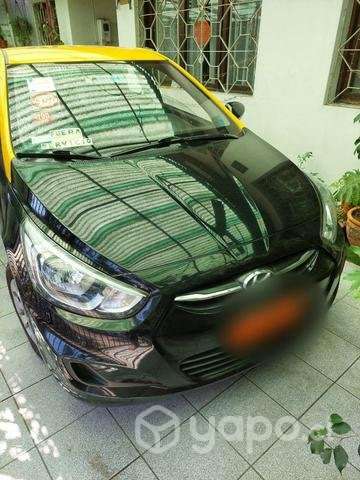 Taxi Hyundai Accent año 2018, turbo Diesel r - Imagen 2