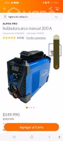 Soldadora alpha