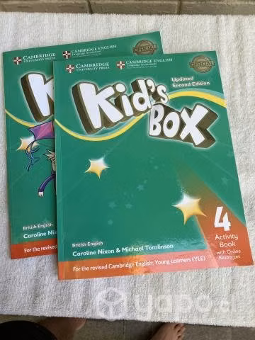 Libro de inglés kids box 4 cambridge