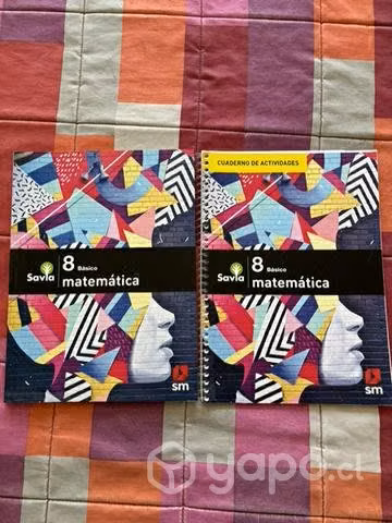 Libro Matemáticas SM 8ºBasico SM proyecto Savia
