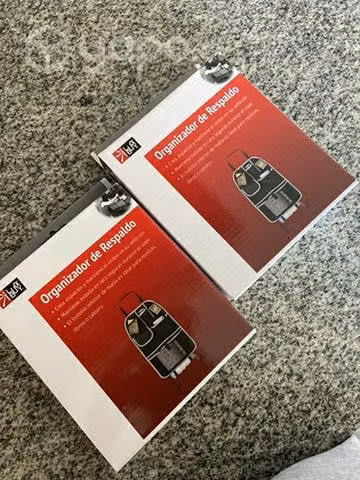 Organizador de respaldo para autos