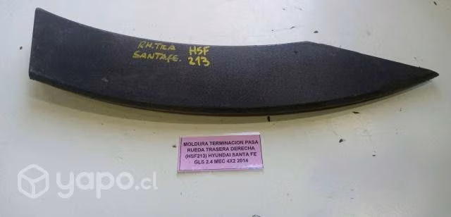 Moldura Terminacion Pasa Rueda Tras Der Santa Fe