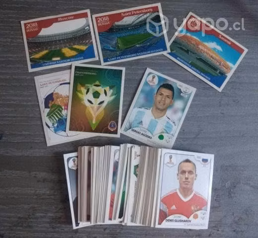 Laminas mundial Rusia 2018