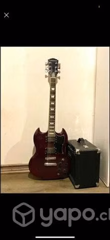 Guitarra + amplificador