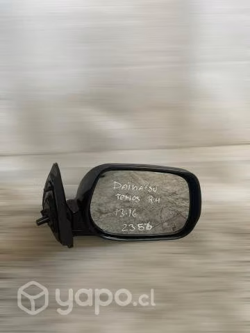 Espejo retrovisor RH dainatsu terios 2013 2016
