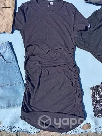 Vestido negro H&M