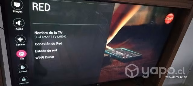 Smart tv LG 43 pulgadas 100 mil pesos (vendido)