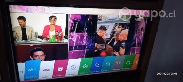 Smart tv LG 43 pulgadas 100 mil pesos (vendido)