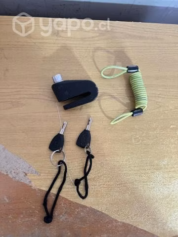 Candado de disco con alarma - Imagen 2