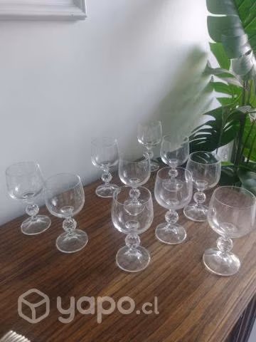 Copas de cristal zcech