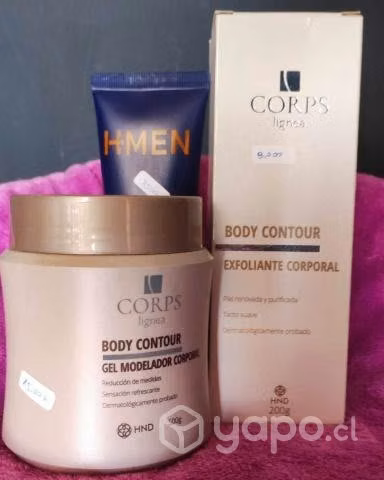 Gel modelador mas exfoliante mas gel de regalo