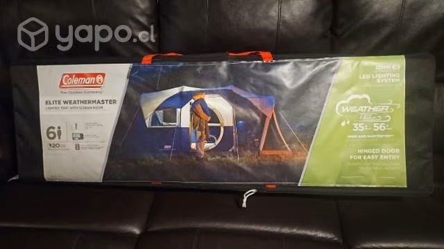 Carpa coleman elite weathermaster 6p sellada
