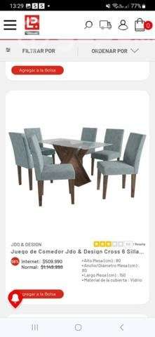 Comedor 6 sillas - Imagen 4