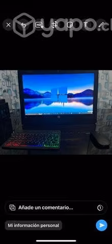 Pc todo en uno HP proone 400G2 intel core i5, conv