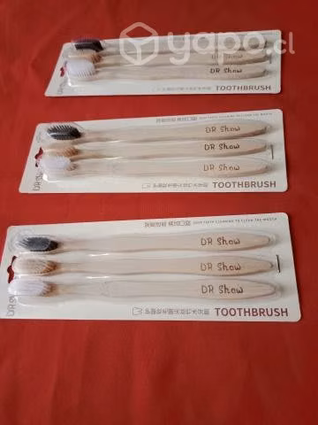 Cepillos de bambú cerdas suaves compostables - Imagen 4