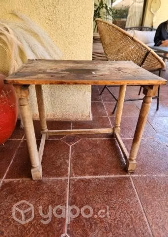 Mesa madera 50 cm alt. 60 ancho - Imagen 2