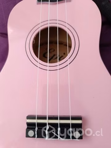 Ukelele con su estuche
