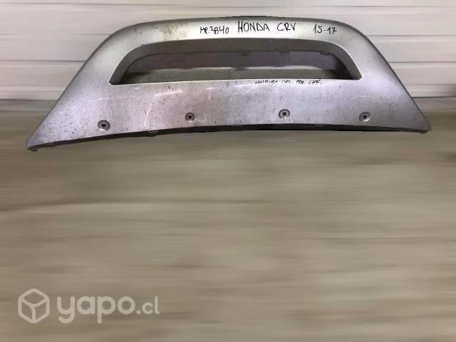 Moldura de spoiler delantero honda crv 2015-2017