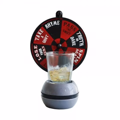 Juego de ruleta vaso shot