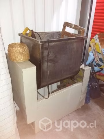 Máquinas , revolvedora y congeladora para he