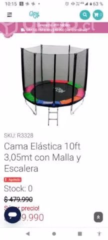 Arriendo cama elástica