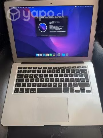 Macbook Air Plata 13.3 , Intel Core I5 8gb De Ram