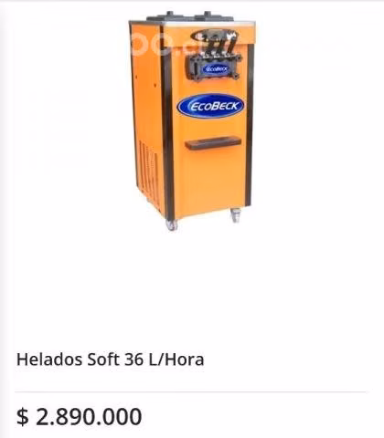 Maquina Helados Soft