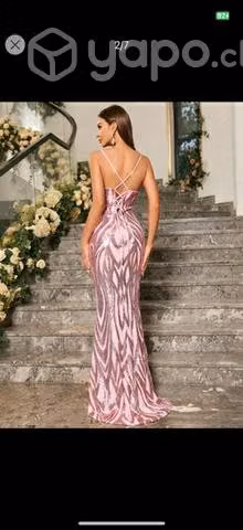 Hermoso vestido de fiesta