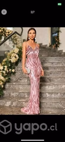 Hermoso vestido de fiesta