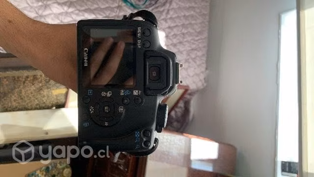 Canon 1000d con dos lentes