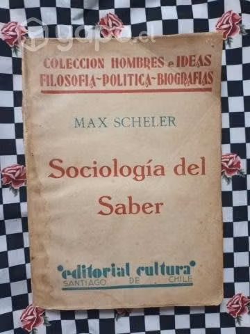 Sociología del saber de Max Scheler