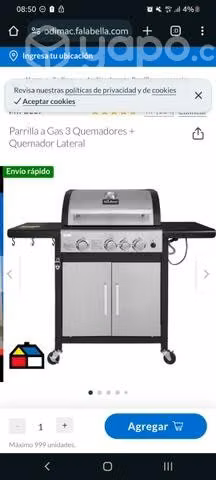 Parrilla a gas mr beef