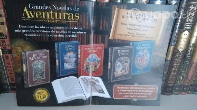 Colección libros tapa dura novelas de aventura