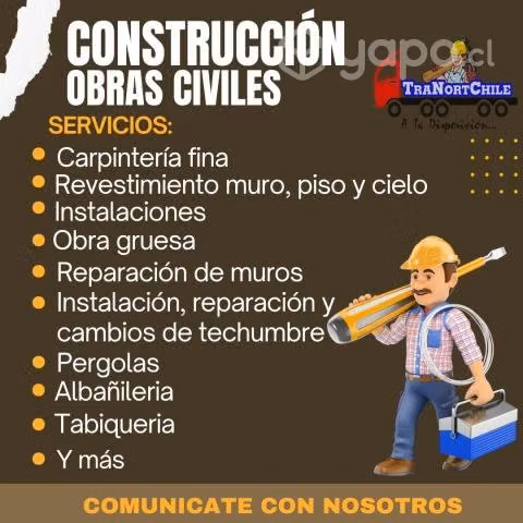Construcción Reparación de muros y otros servicio