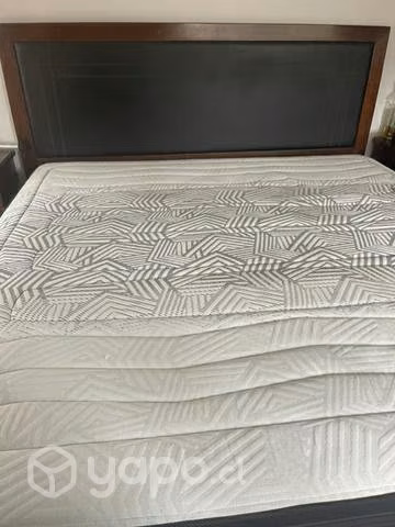Cama Super King con respaldo