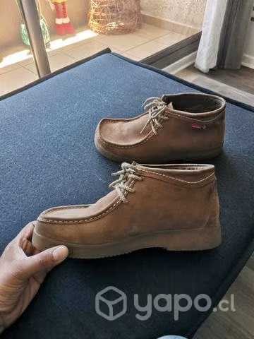 Botín cuero hombre Sioux marrón Hush Puppies N.42 - Imagen 3